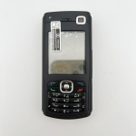 Renoveeritud Nokia Originaal Nokia N70 Mobiiltelefon 1 SIM-kaardiga Simple Set must
