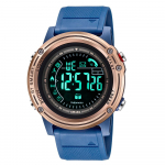 SMAEL Smart Bluetooth elektrooniline spordikell Jooksev Countdown Calorimeter Step elektrooniline k&auml;ekell Veekindel sinine