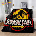 Multikas Jurassic Park Pehme Pl&uuml;&uuml;sist Tekk, Flanellist Tekk Visketekk Elutuppa Magamistuppa Voodi Diivan Piknikukate Bettdecke 75x100cm (30x40inch)