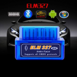 Bluetooth Mini ELM327 OBD2 Auto Auto OBD2 diagnostikaliidese skanneri t&ouml;&ouml;riist sinine
