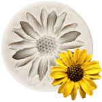 Kr&uuml;santeem Daisy Silikoonvorm Lilled Fondant Vormid Kookide kaunistamiseks T&ouml;&ouml;riistad DIY Cupcake Pealis &Scaron;okolaadikommid Savivorm