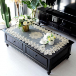 Lauakangast Ovaalne Laua S&ouml;&ouml;gilaua kate Ristk&uuml;lik Euroopa Tikitud Pol&uuml;esterl&otilde;ng Pits Elutoa Lauamatt Tolmukate 60X120cm Rectangle