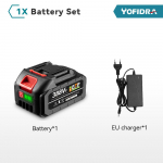 Yofidra 21V 15000mAh laetav liitiumioonaku Makita akutrelli / harjadeta mutriv&otilde;tme / kruvikeeraja / ketassae EU pistik jaoks 1 Battery- EU Plug
