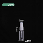 1x l&auml;bipaistvad t&uuml;hjad pihustuspudelid Plastist korduvt&auml;idetavad konteinerid t&uuml;hjad konteinerid 20ml