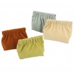 4 tk elastne hoiukott, suure mahutavusega &uuml;hev&auml;rviline velvetist kaasaskantav reisija naiste juukselipsuklambrid tarvikud huulepulga ehete organiseerimiskott 4pcs