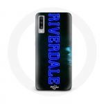 Samsung Galaxy A70 &uuml;mbris Riverdale'i seeria logo sinine