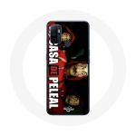 Oppo A53 &uuml;mbris La casa de papel Dali mask