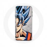 &Uuml;mbris Samsung Galaxy J5 2017 Anime Dragon Ball Goku Blue Hair jaoks