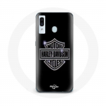 Coque pour Samsung Galaxy A40 Harley Davidson motorcycles logo