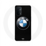 Musta taustaga &uuml;mbris Oppo A74 BMW Logo jaoks