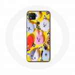 Coque pour Xiaomi Redmi 9C BTS Bangtan Sonyeondan BT21 Tata Chimmy Cooky Rj Shooky Koya Mang Et Van