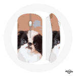 Juhtmeta hiir mustvalge jaapani spanjeli koerat&otilde;ug