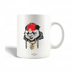 Mug en C&eacute;ramique Hiphop music panda style