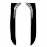 L&auml;ikiv must auto tagaklaasi k&uuml;lgspoiler Canard Canards splitter sobib VW Tiguan MK1 2007 -2016 auto v&auml;listarvikutele Gloss Black