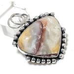 Natural Wild Horse Gemstone Handmade 925 Sterling Silver Gift Pendant 1.85 i0p66