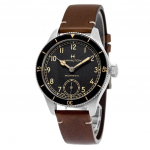 Hamilton Khaki Aviation Pilot Pioneer Black Dial Mehaaniline H76719530 100M meeste k&auml;ekell must