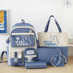 Armas koolikott naistele, keskkooli&otilde;pilase kontrastses v&auml;rvitoonis &otilde;pilase seljakott must