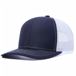 Uus Unisex Trucker M&uuml;ts Kergelt kumera &auml;&auml;rega stiilis pesapallim&uuml;ts meeste naiste vabaaja hingav suvem&uuml;ts 55cm-60cm valge/tumesinine v&auml;rv