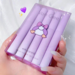 Five-piece Velvet lip glaze Matte mist Lip Mud natural whitening moisturizing hydrating Lip gloss waterproof lipstick lasting setting women's makeup 5PC Lip Glaze Set