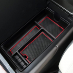 SHAOHAO Applicable 2023 2024 Lexus RX Dashboard Storage Bag 2023 2024 RX350/RX350h/RX450h/RX500h Accessories 2023 2024 RX 350&RX punane