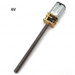 DC 6V/12V N20 elektriline mikrokiiruse v&auml;hendamise elektriline minimetallist k&auml;igukastiga mootor 300rpm *6V