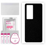 apgo Protective Skin Sticker for the back compatible with Vivo IQOO Neo5, Wrap Film, Foil, Vinyl - Pattern Matte Black