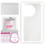 apgo Protective Skin Sticker for the back compatible with OnePlus 11, Wrap Film, Foil, Vinyl - Pattern Matte Transparent