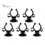 5 tk akvaariumi iminapp kahe otsaga pannal kandilise ja &uuml;mmarguse toruga kalapaagi jaoks hapnikutoru voolikupumba toitejuhe pandla traat viimistleja kinnitus S must