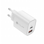 20 W USB kiirlaadija PD t&uuml;&uuml;p C kiirlaadija telefonilaadija EU/US pistikuadapter iPhone'i jaoks Xiaomi Samsung Huawei USB C seinalaadija US Plug valge