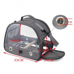 Linnu reisikott koos alusega V&auml;ike linnukandja papagoi jaoks Kaasaskantav linnukandja reisikott V&auml;ikese lemmikloomakandja &otilde;lakott