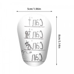 2 tk Jalgpalli s&auml;&auml;rekaitsmed plastist jalgpalli jalakaitsed lastele t&auml;iskasvanute kaitsevarustus, hingav s&auml;&auml;rekaitse XS