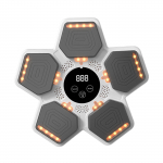 Poksim&auml;rk, elektrooniline poksitreener Pad Boxing treener Smart Music Boxing White