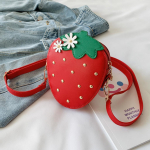Lapsed Lapsed T&uuml;drukud Armsad multifilmid Strawberry Messenger Crossbody &otilde;lakotid One size punane