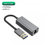 USB-t&uuml;&uuml;pi C Etherneti adapter 1000Mbps USB 3.0 RJ45 v&otilde;rgukaart MacBook PC jaoks Windows XP 7 8 10 Android USB Lan Interneti-kaabel