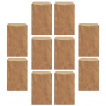 10 tk retro vintage j&otilde;upaberist &uuml;mbrikud kirjapaberi jaoks DIY v&auml;ljal&otilde;igete albumi kutsed kingitused pulmapeo kutsekaardi kott