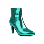 Naiste pahkluusaapad, stiletikontsad, l&uuml;hikesed saapad naistele 39 roheline