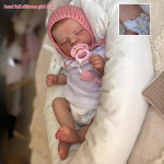 19-tollised Bebe Reborn v&auml;ikelapsenukud Pascale t&auml;isvin&uuml;&uuml;list v&otilde;i riidest kehaga vasts&uuml;ndinud nukk Armas magamisnukk beebim&auml;nguasjad lastele lapse p&uuml;hade &uuml;llatuskingitus full silicone girl