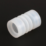 Silikoonist tihendustoru Pehme serveerimisega j&auml;&auml;tisemasinate tarvik gofreeritud toru 48*32mm