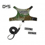 Habemega draakoni rihm koos rakmetega roomajate veok&ouml;is, &otilde;ues k&auml;imise treenimisrihm roomajatele merisea sisalikele kohv