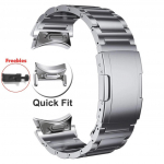 No Gap titaanrihm Samsung Galaxy Watch 7 44mm rihmaga Classic 47mm 43mm kella 6 40mm 5Pro 45mm 4Classic 42mm 46mm Quick Fit k&auml;ev&otilde;ru jaoks Watch 6 classic 43mm