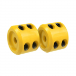 2 komplekti vintsi kaabli konksu stopper Vintsi kinnitus stopptrossi kaablis&auml;&auml;stja universaalne ATV UTV haagiste jaoks maastikus&otilde;idukitele kuld