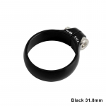 Jalgratta istmeposti klamber 31,8/34,9 mm &uuml;likerge CNC-alumiiniumisulamist MTB maanteeratta lukustuse istmeposti klamber Jalgrattas&otilde;idutarvikud 31.8mm must