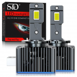 2tk 50000Lm D3S LED esitule pirnid D1S D2S D4S D8S D1R D2R D3R D4R D8R turbo LED CSP tuled BMW Benz Volvo lampi Canbus 100W esilatern D3S/D3R