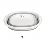 Plastikust kokkuklapitavad kraanikausid Kaasaskantavad kraanikausid Kokkupandav pesuvann T&auml;iskasvanute beebide kraanikauss Vannituba K&ouml;&ouml;gitarvikud Valamu