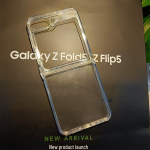 Kukkumisvastase kaitsega Samsung Flip telefoni&uuml;mbris, l&auml;bipaistev TPU kate Flip 5 ja 6 jaoks. Universal for Z FLIP 6/Z FLIP 5
