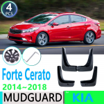 jaoks KIA Forte Cerato K3 2014 2015 2016 2017 2018 4tk eesmine tagumine auto poritiib poritiib porilappide kaitse pritsmeklapp auto