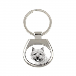 Norwich Terrier - keychain with a dog, keychain with a print, personalized pendant from the Art-Dog brand