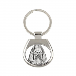 Italian Spinone, Spinone Italiano, Bracco Spinoso - keychain with a dog, keychain with a print, personalized pendant from the Art-Dog brand