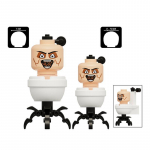 Tualett Mees Ehitusklotsid Aksessuaarid Figuurid M&auml;nguasi Lastele Kingitus