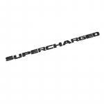 3D metallist auto kleebis m&auml;rk Auto embleem Kleeps Supercharged logo jaoks must